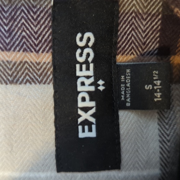 Express Men's Flannel - Picture 2 of 3